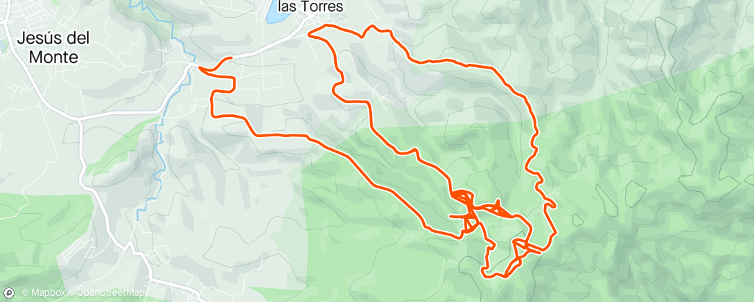 Map of the activity, Morelia