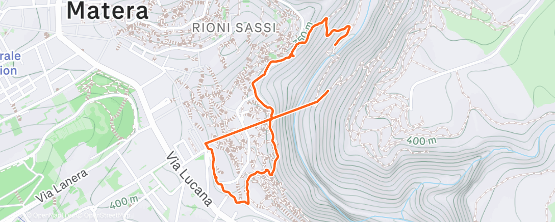 Карта физической активности (Sortie vélo le matin)