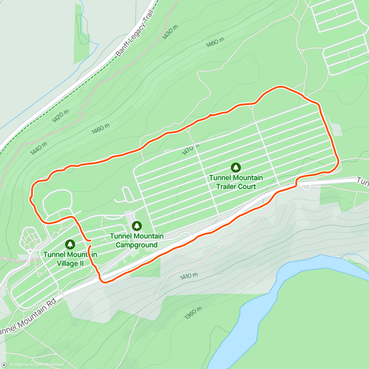Map of the activity, Banff Town 😍
