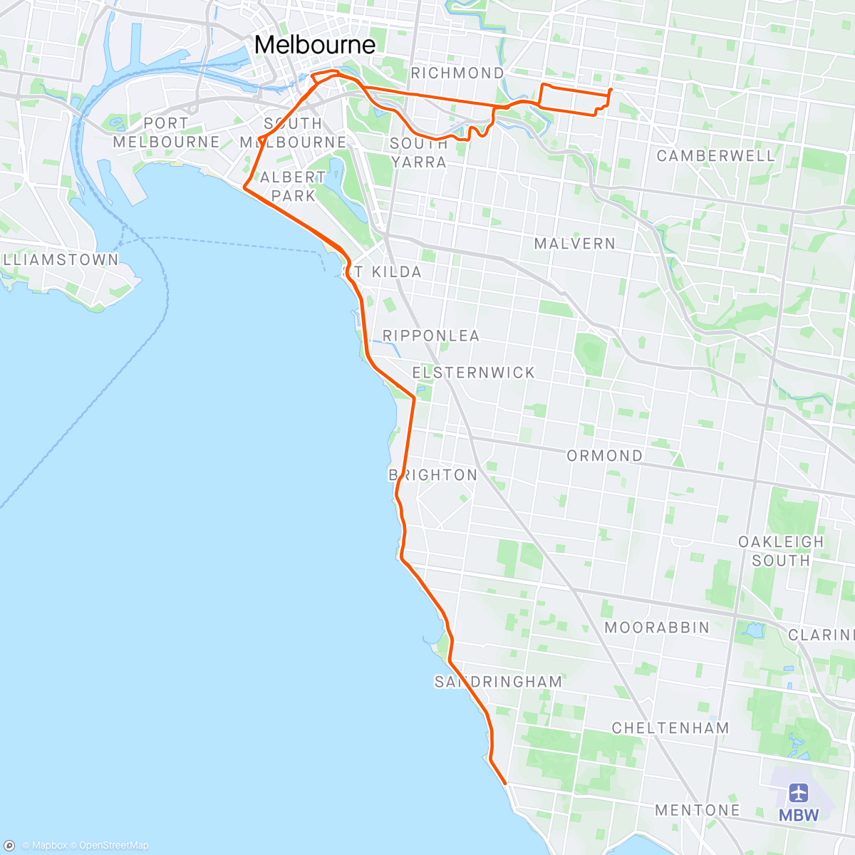Map of the activity, Get James back on the bike I said. Cut him off and crash he did.