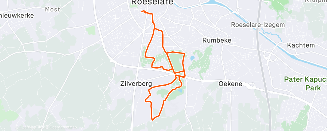 Map of the activity, Den disndag in de  🌞