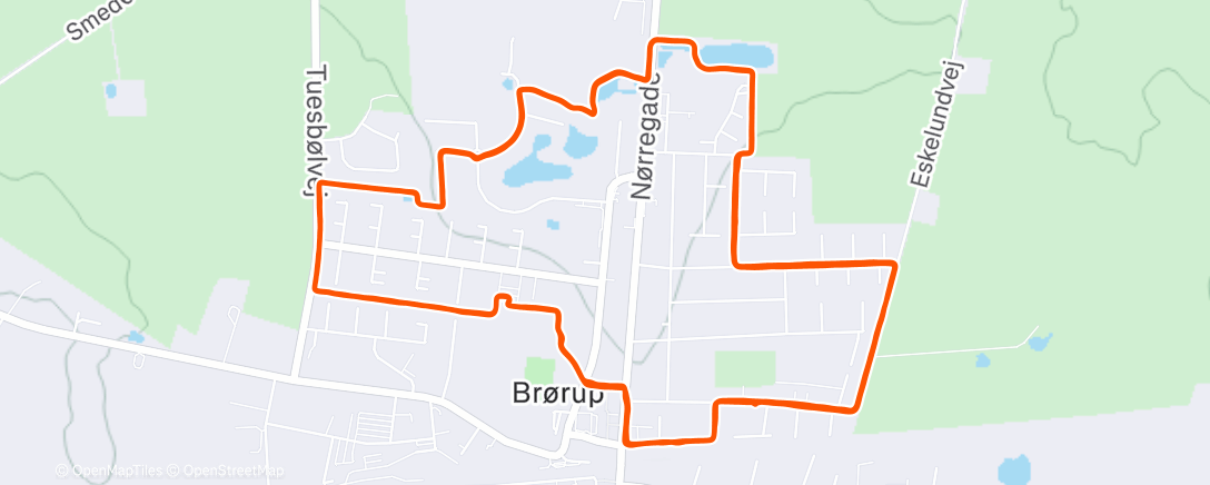 Map of the activity, VULK 1/2