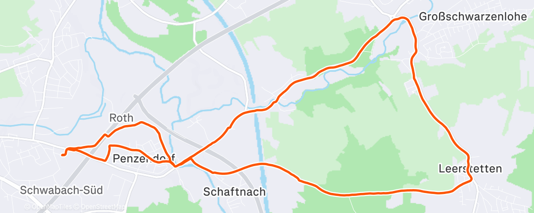 Map of the activity, Auf der Suche nach etwas Sonnenlicht