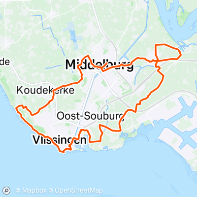 Koudekerke-Vlissingen | 44.5 km Cycling Route on Strava