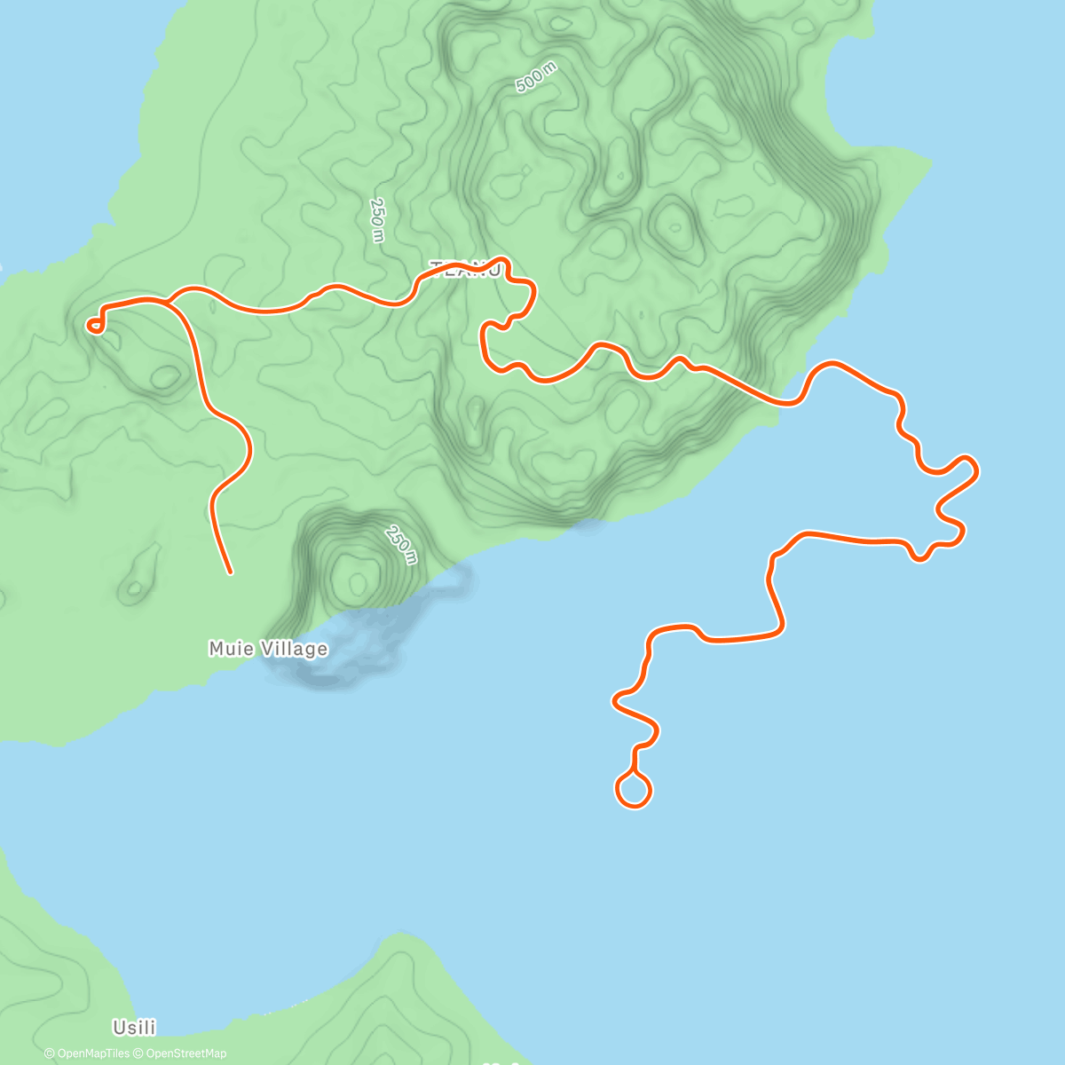Map of the activity, Zwift - Watopia's Waistband in Watopia