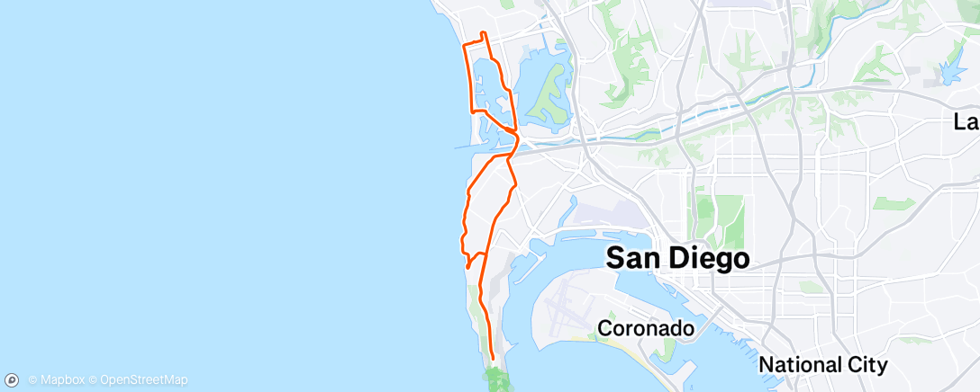 Map of the activity, Afternoon Ride