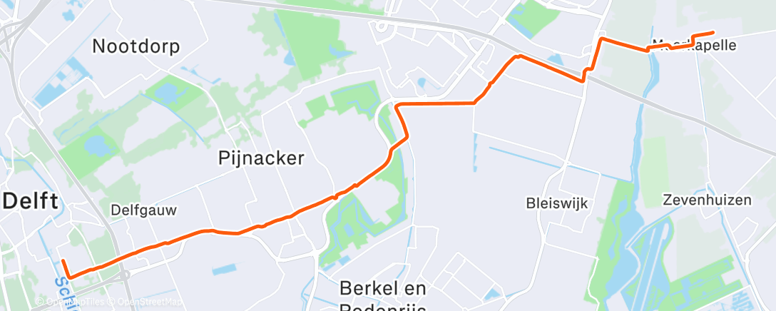 Map of the activity, Ochtendrit