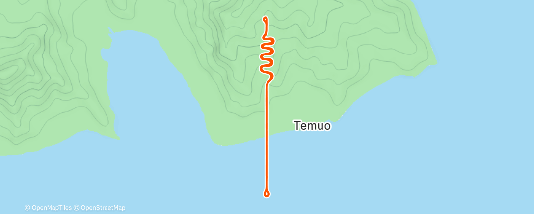 Map of the activity, Zwift - Oh Hill No in Watopia