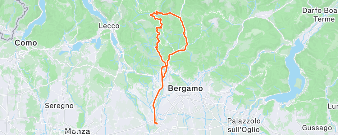 Map of the activity, Diffidare sempre dai bergamaschi che ti dicono di non essere allenati