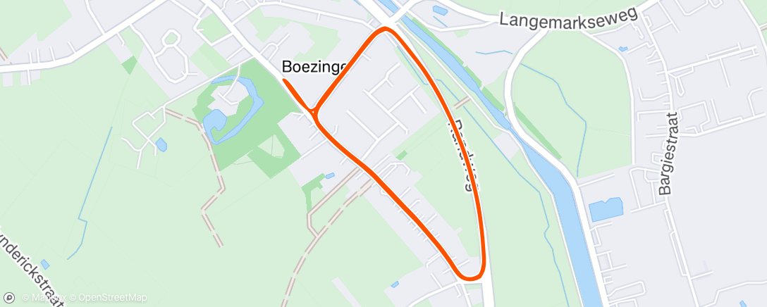 Map of the activity, Race 1 💰🥈