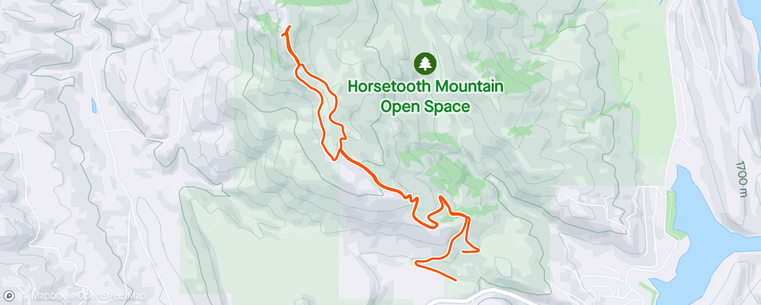 Karte der Aktivität „Afternoon Hike”