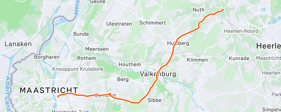 Map of the activity, Namiddagrit