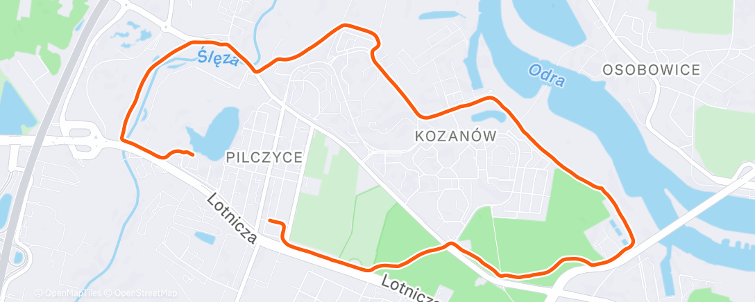 Map of the activity, Morning Gravel Ride