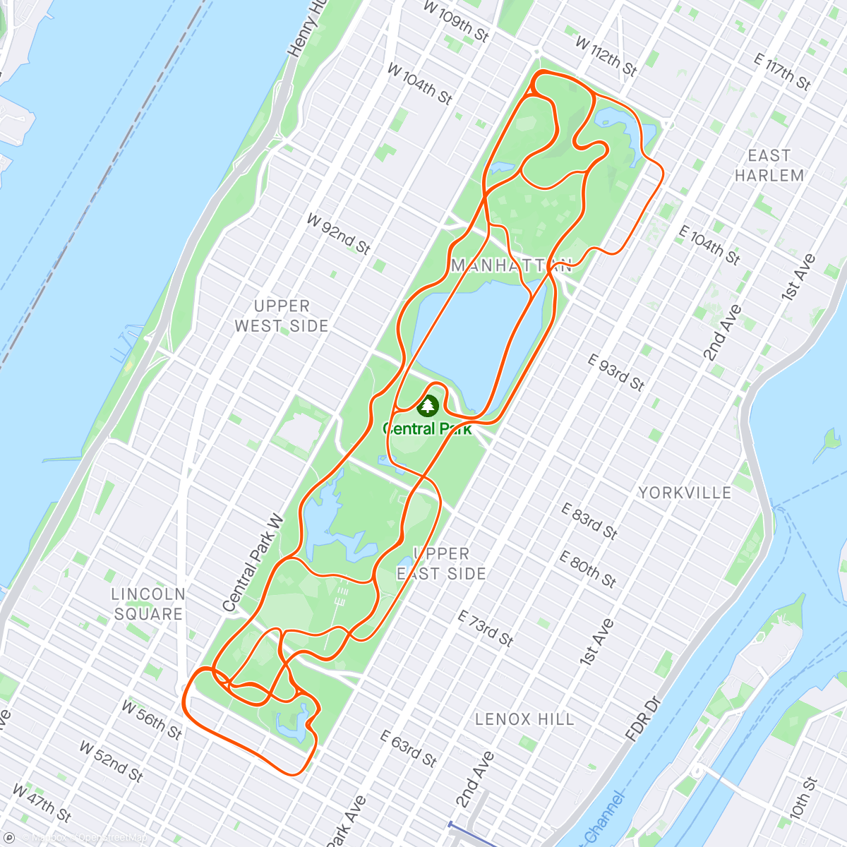Map of the activity, Zwift - Astoria Line 8 in New York-94