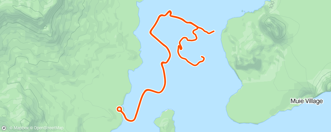 Mapa de la actividad (Zwift - Climb Portal: Col du Rosier at 100% Elevation in Watopia)