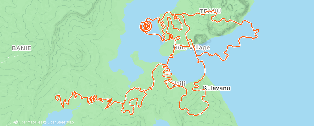 Map of the activity, Perfect weather for indoor