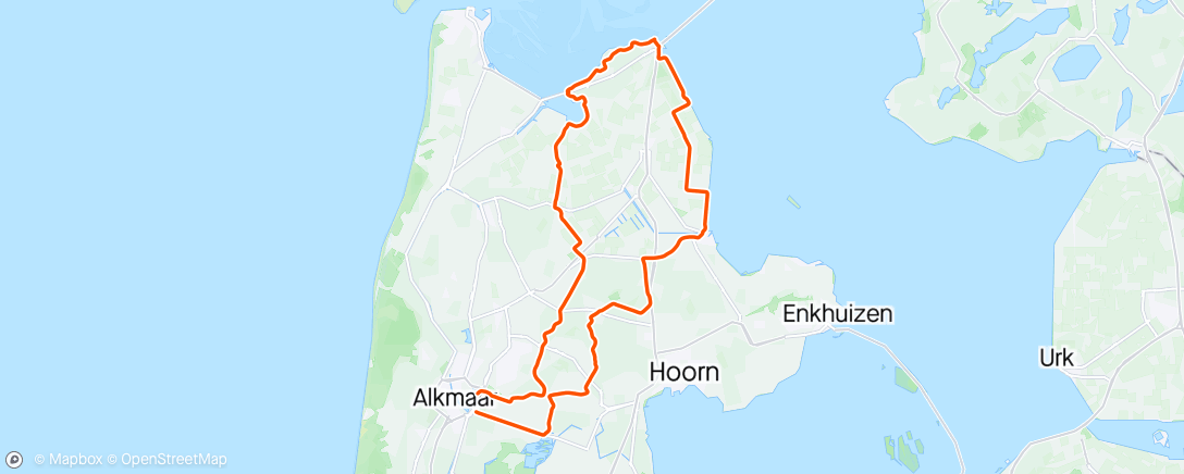 Map of the activity, Den Oever
