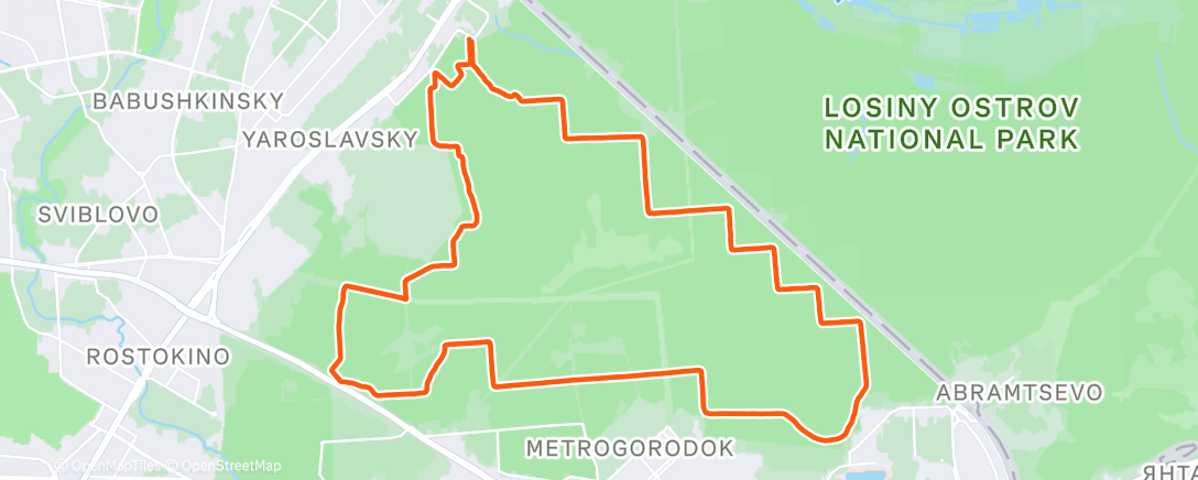 Map of the activity, Физкульт привет