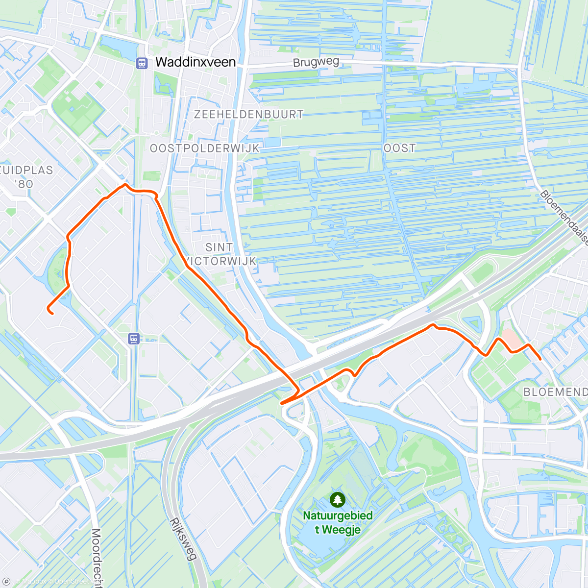 Map of the activity, Woon - kluswoon