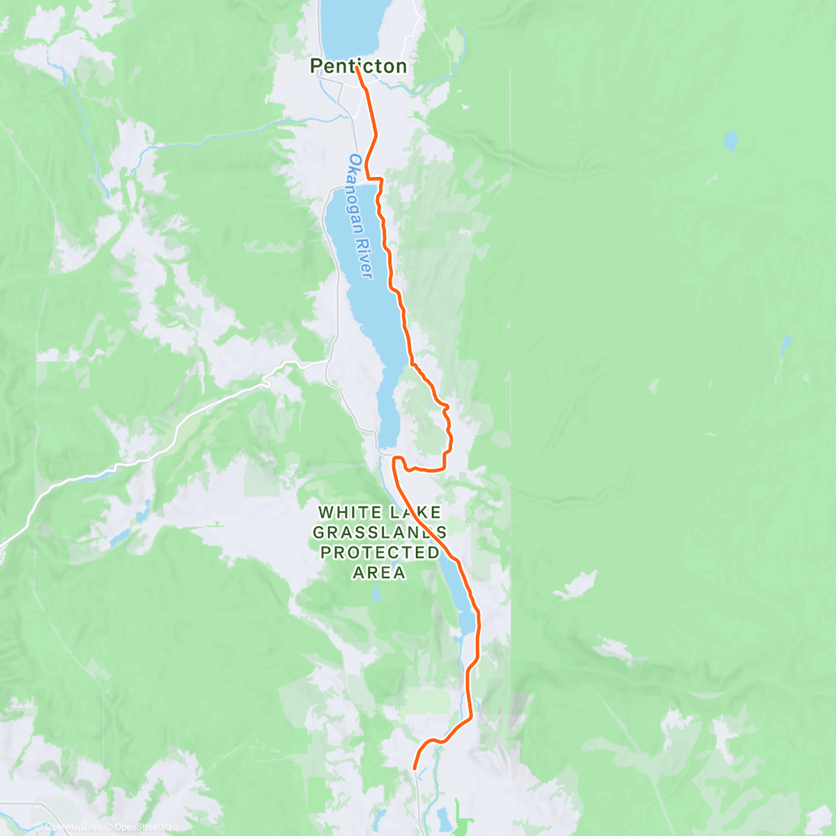 Карта физической активности (🥈 ROUVY - Race: Ironman TT Race)