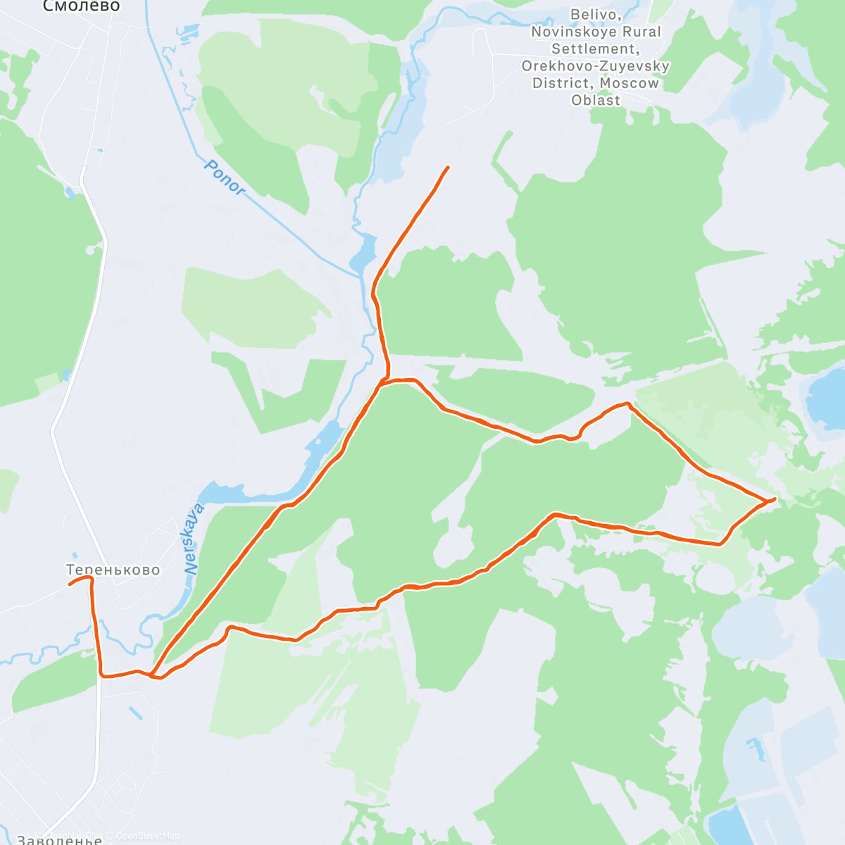 Map of the activity, Упахаться по свежему пухляку бесценно