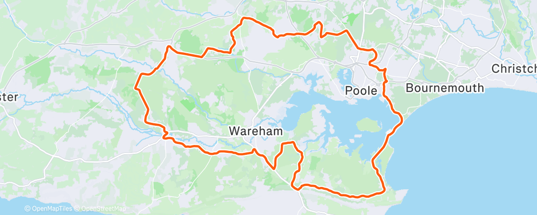 Map of the activity, Boxing Day