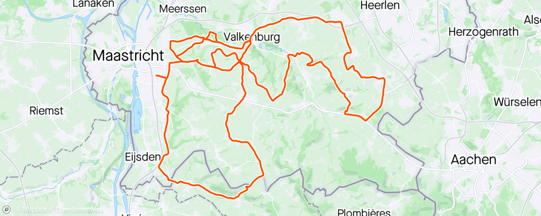 Map of the activity, A beautiful ride!