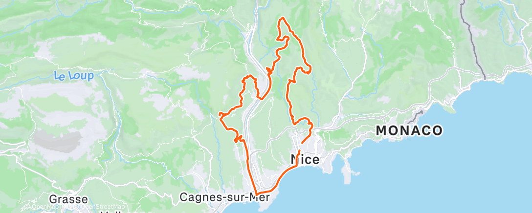 Map of the activity, Décalage du stage à cause d’une petite intoxication 🤮