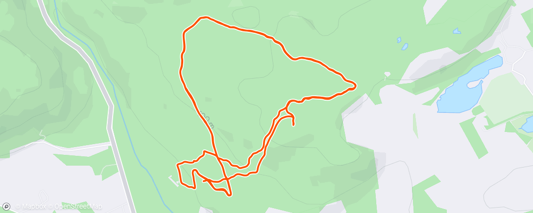 Kaart van de activiteit “Evening Mountain Bike Ride”