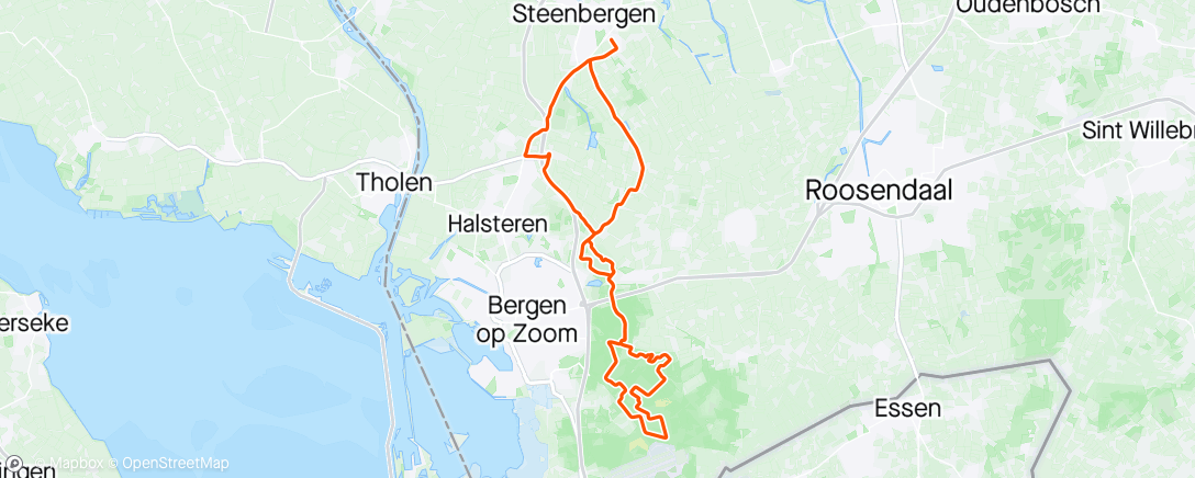 Karte der Aktivität „Namiddagrit op mountainbike”