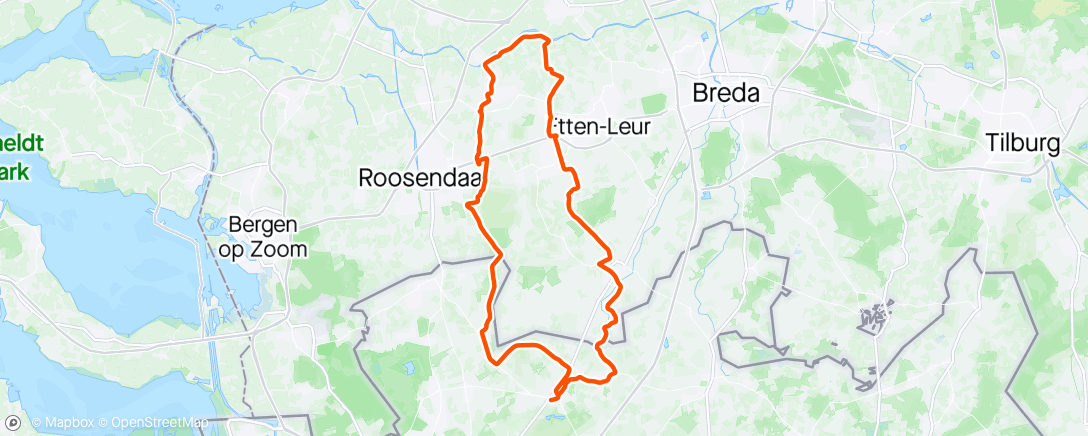 Map of the activity, AG2B Oudenbosch