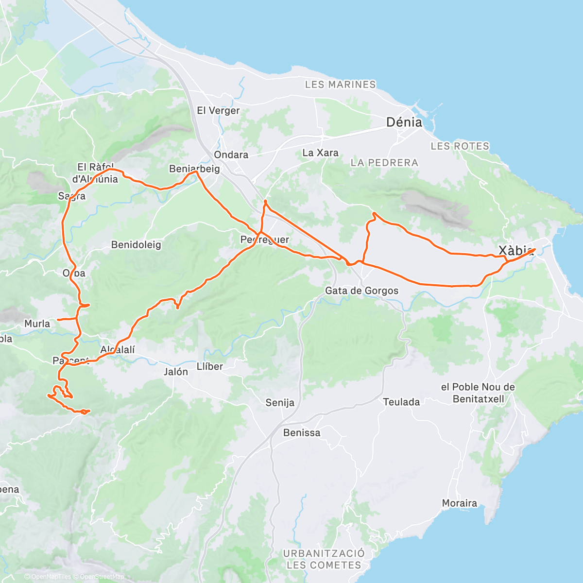 活动地图，Druk bezette man had een klein uurtje plek in zijn agenda