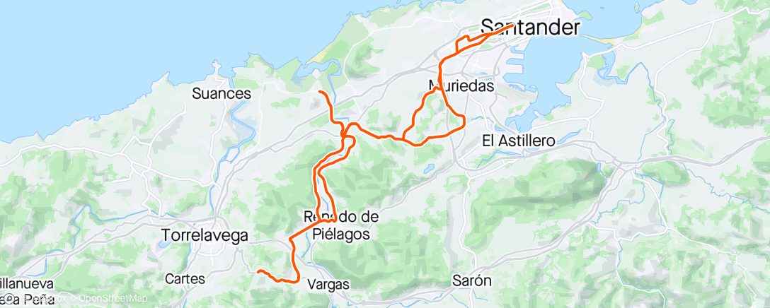 Map of the activity, La Montaña y más cosas 😂