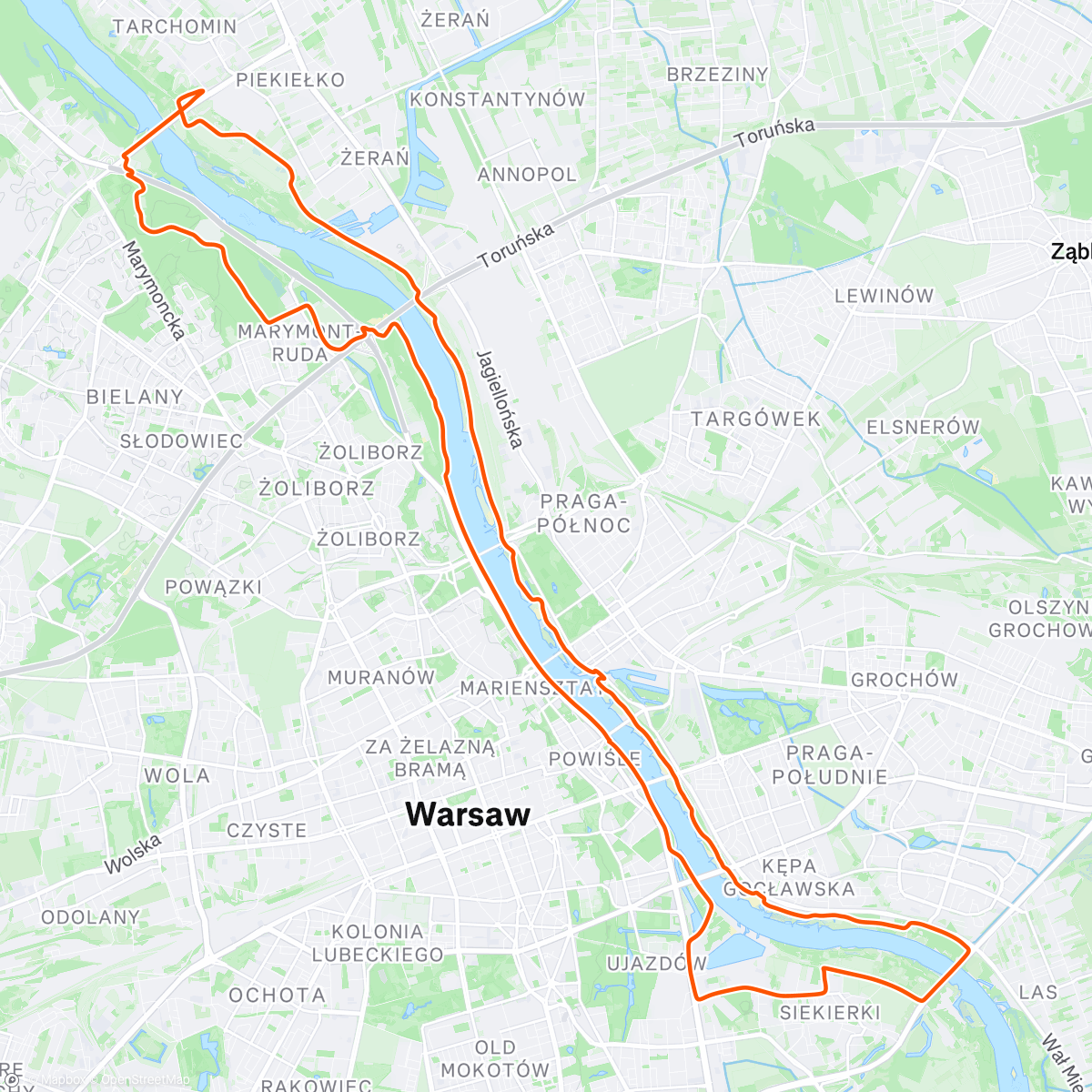 Map of the activity, Mosty