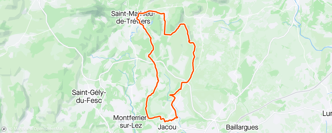 Map of the activity, Gravel en récup
