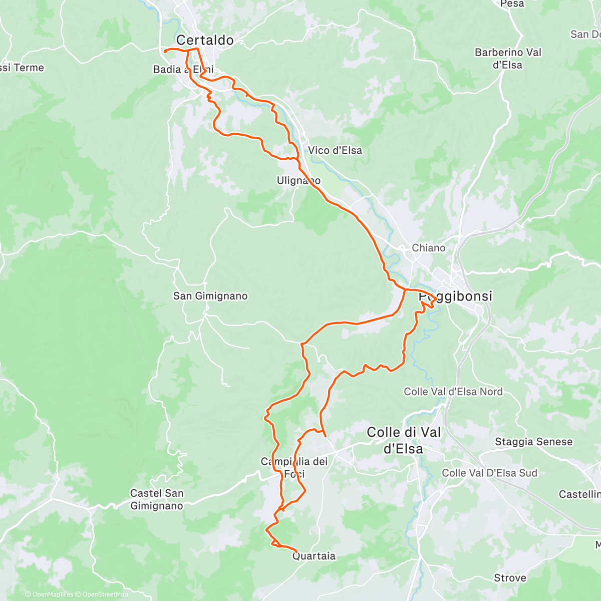 Map of the activity, Ultima prima di Natale