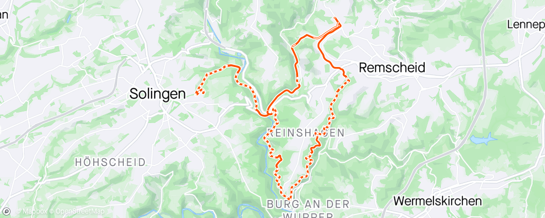 Map of the activity, Gravel-Fahrt mit Stopp bei Torsten