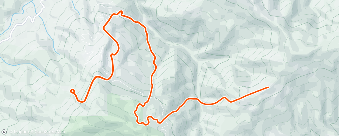 Mapa da atividade, Zwift - New Workout on Col du Rosier in France