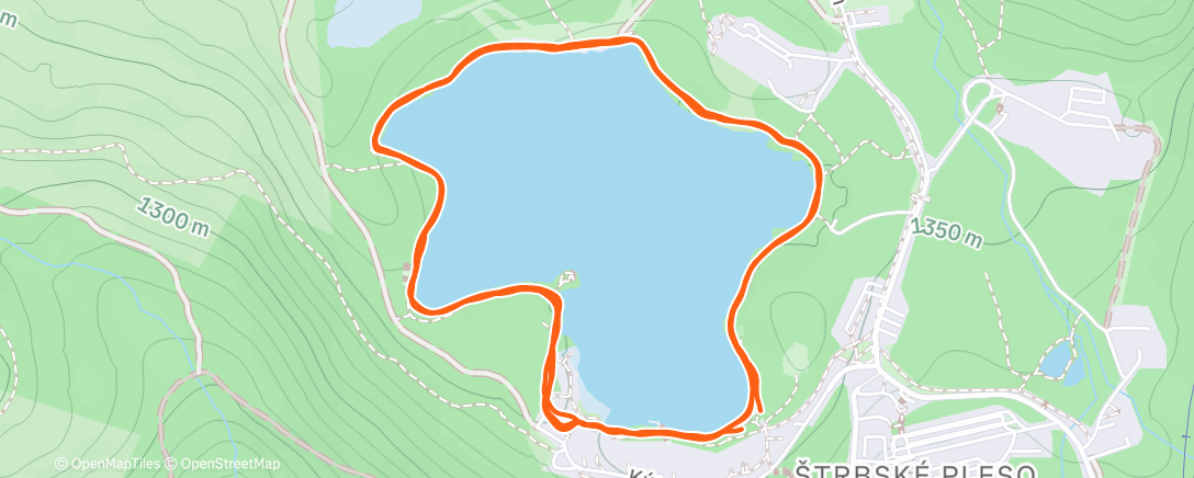Map of the activity, Štrbské pleso 🤩🤩🤩