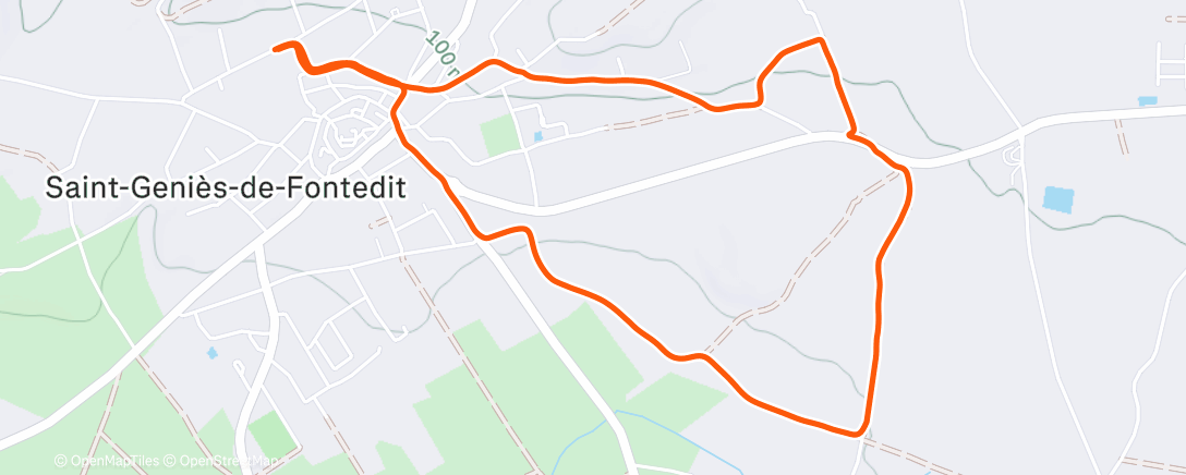 Map of the activity, Marche de Noël pour et avec Mamie 🎄🥂🍾