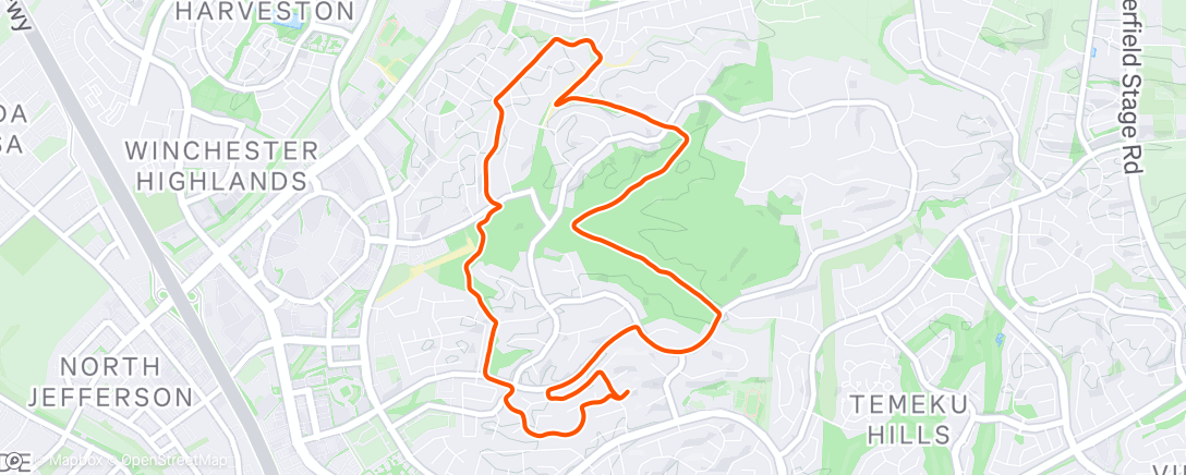 Map of the activity, temecula stopover