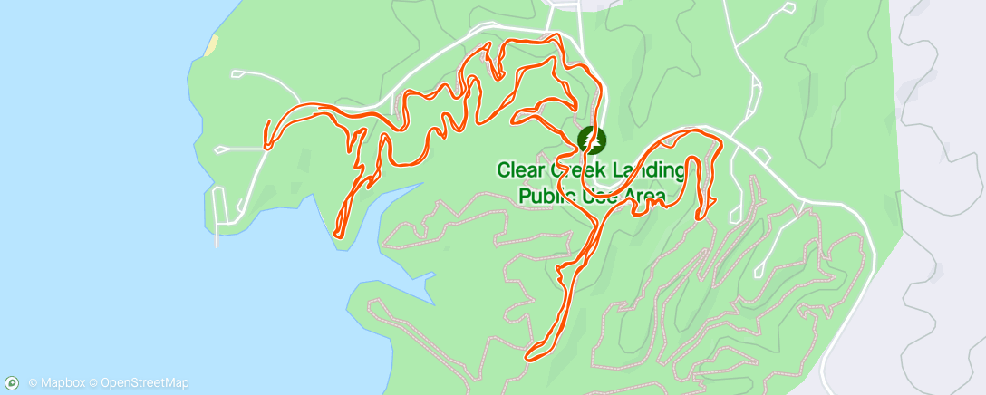 Map of the activity, Gnar of the North preride