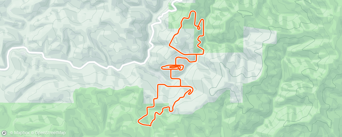 Map of the activity, MyWhoosh - MyWhoosh FTP Test