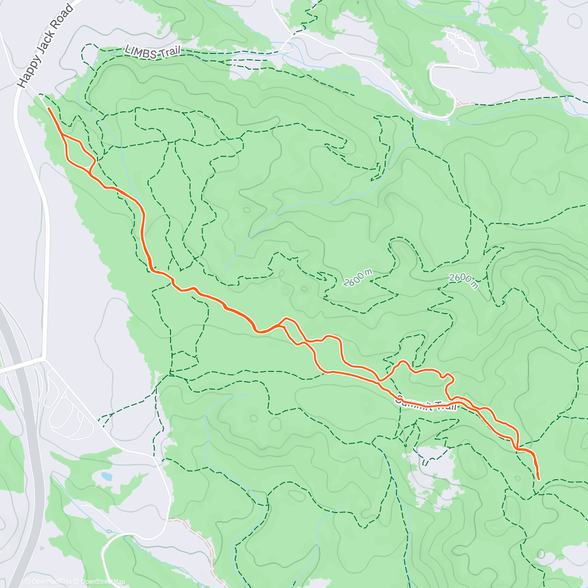 Map of the activity, HJ