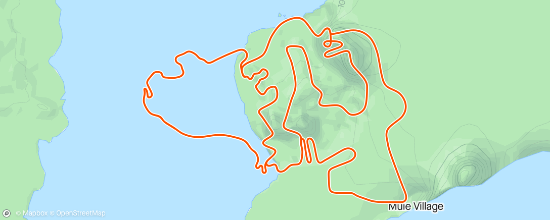 Map of the activity, Zwift - Pacer Group Ride: Triple Flat Loops in Watopia with Jacques