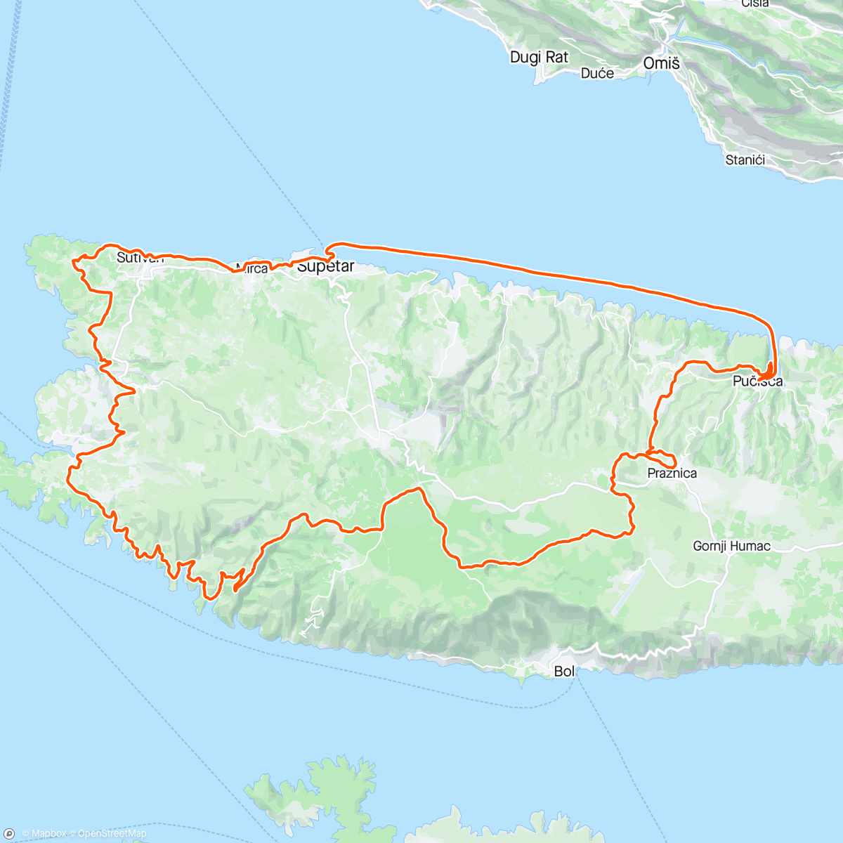 Map of the activity, Uvati Vitar 2024