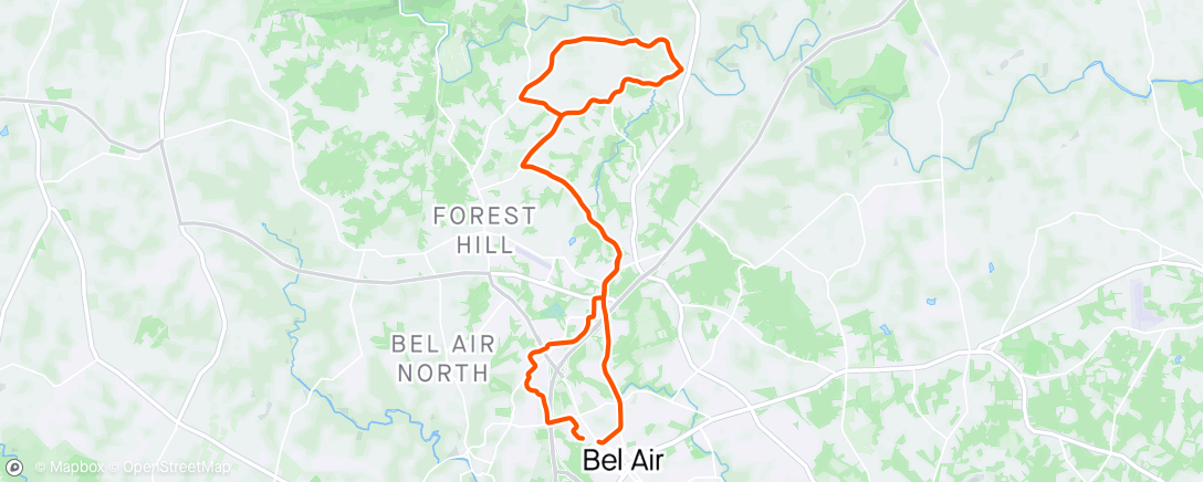 Map of the activity, Hill Series