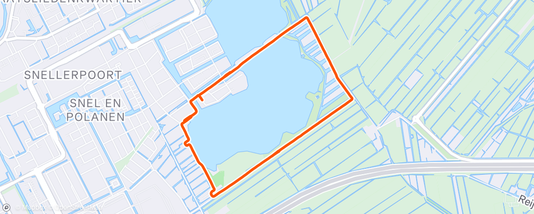 Mapa de la actividad (Morning Run)