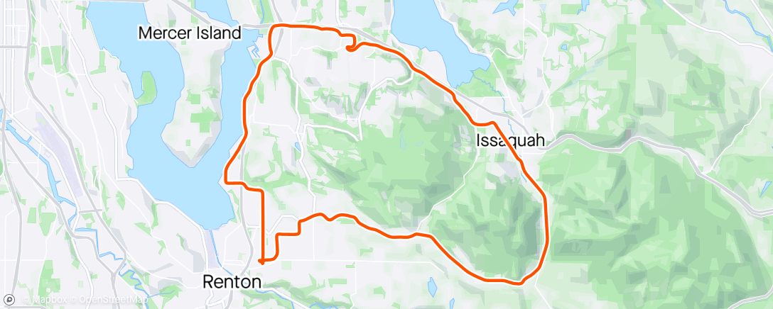 Map of the activity, Skiing helps!
