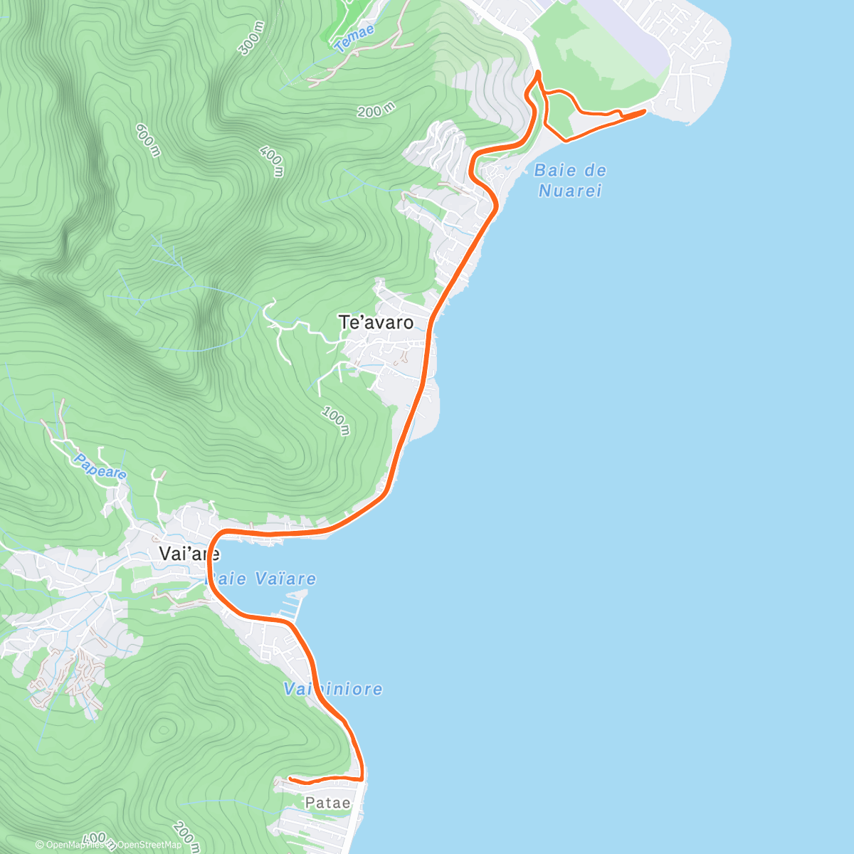 Map of the activity, Déblocage avec Ludo pour les prochaines 30h de voyage retour